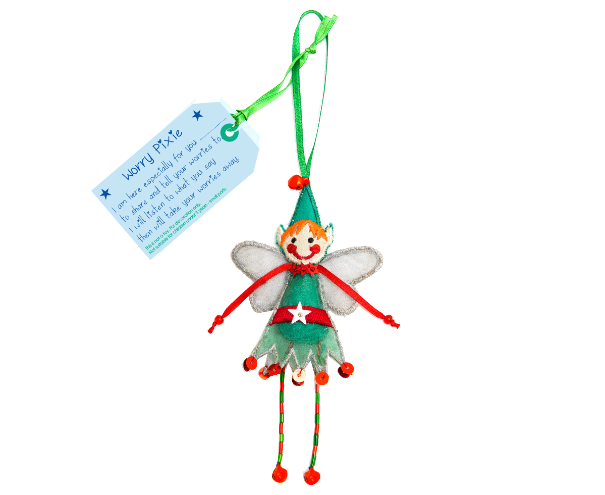 worry pixie green